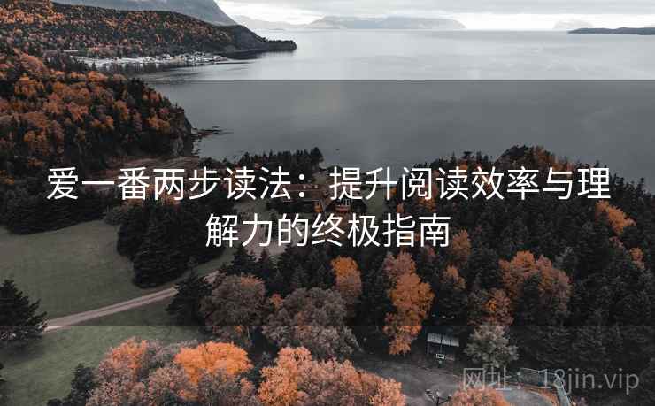 爱一番两步读法：提升阅读效率与理解力的终极指南