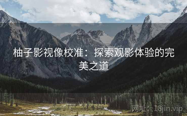 柚子影视像校准：探索观影体验的完美之道